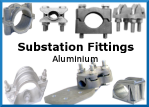 Powerline Equipment substation fittings aluminium